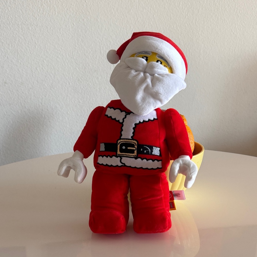 LEGO X TARGET santa plushy